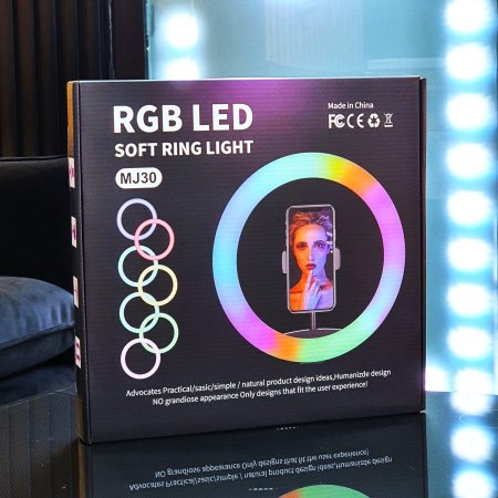 MJ30 RGB LED SOFT RING LIGHT
